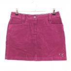  Puma юбка лиловый вельвет Logo .... женский L Golf одежда PUMA