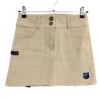  filler Golf юбка бежевый × темно-синий стрейч чай оборудован возможно женский S Golf одежда FILA GOLF
