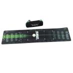 [ прекрасный товар ] well ход короткая клюшка коврик чёрный × зеленый MID-ARC 18° Golf WELLSTROKE