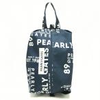  Pearly Gates сумка для обуви темно-синий × белый Logo общий рисунок Golf PEARLY GATES