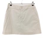 ナイキゴルフ スカート ベージュ シンプル 内側インナーパンツ レディース 6 ゴルフウェア NIKE（美品）／SALE価格