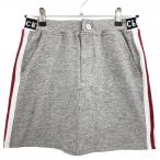  кривошип юбка светло-серый × красный талия резина боковой линия задний Logo .... женский M Golf одежда CLUNK
