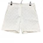  Callaway шорты белый diamond рисунок тканый ткань задний .... женский M Golf одежда Callaway