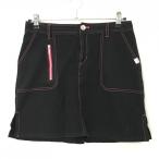  viva Heart liplie юбка чёрный × Pink Lady -s42 Golf одежда VIVA HEART