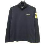  Adidas длинный рукав с высоким воротником рубашка серый × желтый фетр нашивка Logo .... женский L/G Golf одежда adidas|SALE цена 