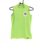  Fidra безрукавка с высоким воротником рубашка зеленый × светло-зеленый окантовка нашивка женский M/M Golf одежда FIDRA( прекрасный товар )|SALE цена 