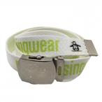  Munsingwear одежда ga коричневый ремень белый × светло-зеленый Logo рисунок женский Golf одежда Munsingwear