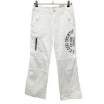  Le Coq брюки белый × красный futoshi . Logo принт женский 9 Golf одежда le coq sportif