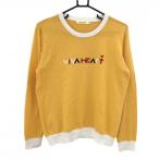 viva Heart свитер orange × белый . Logo женский 44(XL) Golf одежда VIVA HEART