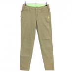  Jack ba колено брюки бежевый × светло-зеленый Logo .... женский 2(L) Golf одежда Jack Bunny