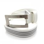  Adidas верх тип ремень белый серебряный пряжка часть резина женский Golf одежда adidas( прекрасный товар )