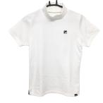  filler Golf короткий рукав с высоким воротником рубашка белый обратная сторона ворсистый женский M Golf одежда FILA GOLF( очень красивый товар )|SALE цена 