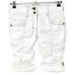  filler Golf шорты белый Brown стежок тканый ткань gya The - женский S Golf одежда FILA GOLF|10%OFF цена 