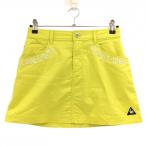  Le Coq юбка желтый Logo .... женский 7(S) Golf одежда le coq sportif