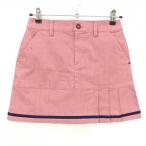  Adidas юбка красный × темно-синий автомобиль n пятно - ткань кромка часть плиссировать женский S/P Golf одежда adidas