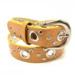 [ очень красивый товар ]koru wing ремень orange ламе серебряный пряжка женский Golf одежда Kolwin|10%OFF цена 