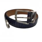 zo-i ремень темно-синий type вдавлено . мужской Golf одежда ZOY|SALE цена 