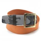 [ прекрасный товар ] Mark and rona необычность материалы переключатель ремень orange × серый часть камуфляж камуфляж женский Golf одежда MARK&LONA