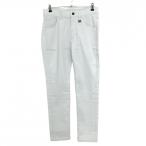 ショッピングスカル 【新品】マークアンドロナ パンツ ライトグレー スカル柄織生地 ストレッチ メンズ 44(S) ゴルフウェア 2023年モデル MARK＆LONA