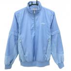  Callaway 2WAY блузон голубой рукав съемный половина Zip подкладка сетка женский M Golf одежда Callaway