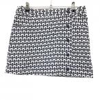 [ прекрасный товар ] Callaway юбка белый × темно-синий кальмар li рисунок стрейч внутри сторона внутренний брюки женский M Golf одежда Callaway