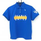 パーリーゲイツ半袖ポロシャツブルー...