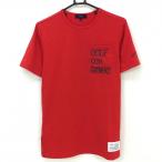 [ прекрасный товар ] Callaway короткий рукав футболка красный × темно-синий . карман мужской M Golf одежда Callaway|SALE цена 