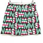  Munsingwear одежда юбка темно-коричневый × зеленый Британия знак общий рисунок внутри сторона внутренний брюки женский 7 Golf одежда Munsingwear( очень красивый товар )|SALE цена 