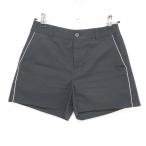 [ очень красивый товар ] viva Heart шорты темно-синий серебряный линия .. тканый ткань задний Logo женский 42(L) Golf одежда VIVA HEART