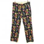  громкий мышь брюки чёрный × orange цветочный принт задний Logo мужской 34×32L Golf одежда LOUDMOUTH|SALE цена 