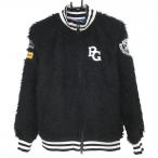 [ прекрасный товар ] Pearly Gates двусторонний жакет чёрный × белый обратная сторона голубой мех женский 0(S) Golf одежда PEARLY GATES