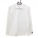  Adidas длинный рукав вязаный рубашка-поло белый манжеты Logo женский OT Golf одежда adidas