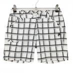  filler Golf шорты белый × чёрный .. рисунок карман .* кромка загрязнения женский M Golf одежда FILA GOLF|SALE цена 