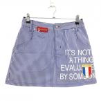  Le Coq юбка белый × темно-синий полоса несколько карман женский 9 Golf одежда le coq sportif|SALE цена 