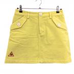  Le Coq юбка желтый таблица мельчайший ворсистый Heart женский 11 Golf одежда le coq sportif|SALE цена 