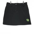 [ очень красивый товар ] Honma юбка чёрный × светло-зеленый Logo .... женский 9 Golf одежда HONMA