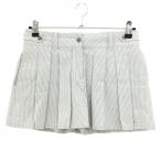  Nike Golf юбка в складку серый × белый полоса внутри сторона внутренний брюки женский 2 Golf одежда NIKE( прекрасный товар )|SALE цена 