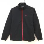 ナイキ 2WAYジャケット 黒×レッド 袖着脱可 レディース XL ゴルフウェア NIKE/SALE価格