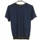 [ прекрасный товар ] Adidas футболка . темно-синий манжеты * кромка часть ребра женский L Golf одежда adidas|SALE цена 