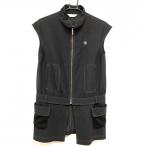  Adabat 2WAY лучший чёрный кромка съемный качество бирка загрязнения, запись иметь женский 38(M) Golf одежда adabat