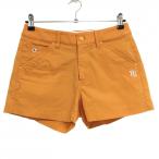  Pearly Gates шорты orange проверка тканый ткань 30 годовщина женский 0(S) Golf одежда PEARLY GATES( прекрасный товар )|SALE цена 