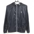  цент Andrew s нейлон Parker чёрный × белый тонкий рукав Logo женский S Golf одежда St ANDREWS