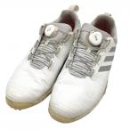  Adidas туфли для гольфа белый × серый код Chaos BOA FV2522 шиповки отсутствует мужской 25.5 Golf одежда adidas|SALE цена 