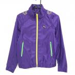 [ очень красивый товар ] Puma 3WAY двусторонний жакет лиловый точка рисунок шея с хлопком рукав съемный рукав обратная сторона сетка женский M Golf одежда PUMA