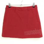  Munsingwear одежда юбка красный внутри сторона внутренний брюки карман внутри сторона мельчайший ворсистый CORDURA женский 11 Golf одежда Munsingwear( очень красивый товар )|SALE цена 