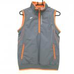 [ прекрасный товар ] Paradiso внешний лучший серый × orange обратная сторона мельчайший ворсистый половина Zip женский M Golf одежда Paradiso