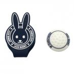 [ очень красивый товар ] Jack ba колено магнит маркер (габарит) белый × темно-синий заяц силикон Golf Jack Bunny