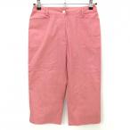 piko-ne Club 7 минут длина брюки красный тканый ткань женский 38(M) Golf одежда PICONE