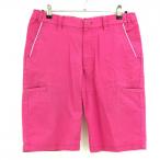  filler Golf шорты розовый одноцветный 6 карман стрейч талия боковой резина мужской L Golf одежда FILA GOLF