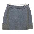  Adidas юбка . темно-синий ×. серый стрейч талия резина ADICROSS женский M Golf одежда adidas( очень красивый товар )|SALE цена 